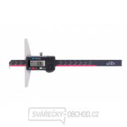 Hloubkoměr digitální s nosem KINEX 150 mm/0,01, DIN 862 Hloubkoměr digitální s nosem KINEX 150 mm/0,01, DIN 862 gallery main image