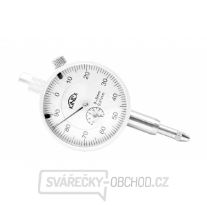 Úchylkoměr číselníkový KINEX 0-5 mm/40 mm/0,01 mm, ČSN EN ISO 463, ČSN 25 1811, ČSN 25 1816 Úchylkoměr číselníkový KINEX 0-5 mm/40 mm/0,01 mm, ČSN EN ISO 463, ČSN 25 1811, ČSN 25 1816 gallery main image