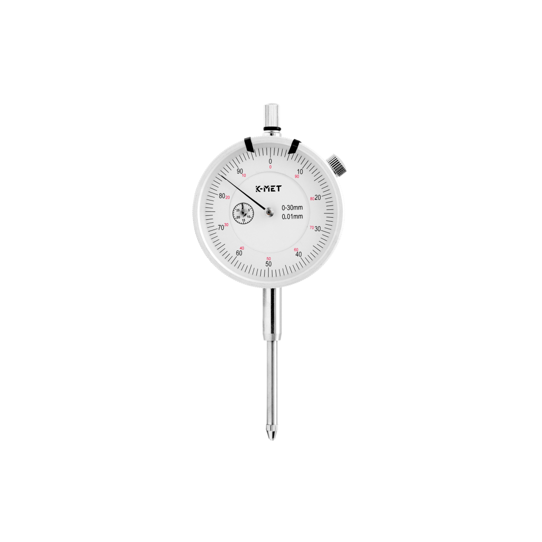Levně Úchylkoměr číselníkový KINEX 0-30 mm/60 mm/0,01 mm, ČSN EN ISO 463, ČSN 25 1811, ČSN 25 1816 1155-02-030