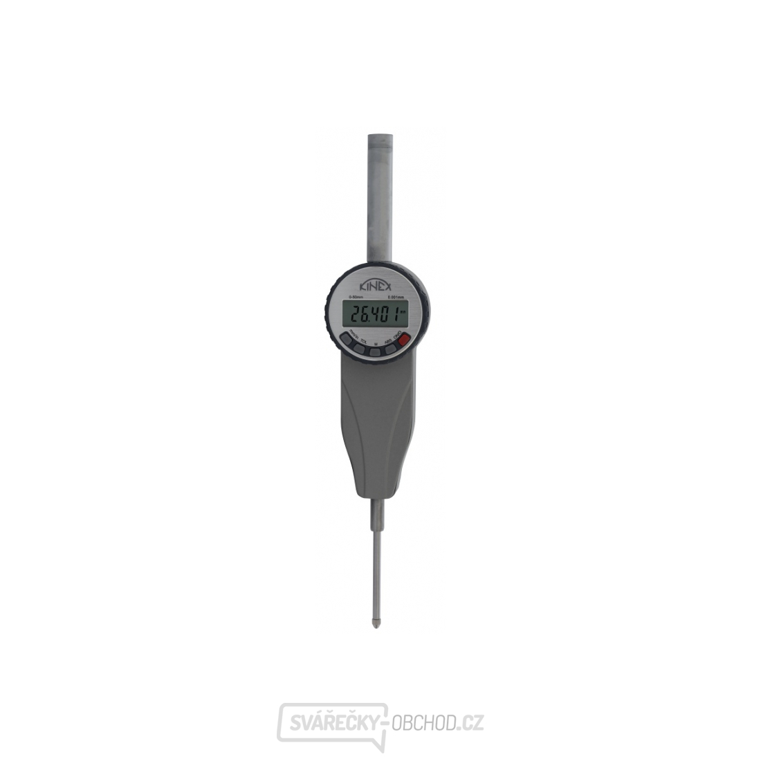 Úchylkoměr číselníkový digitální KINEX ABSOLUTE ZERO 0-50 mm/60 mm/0,001 mm, IP54
