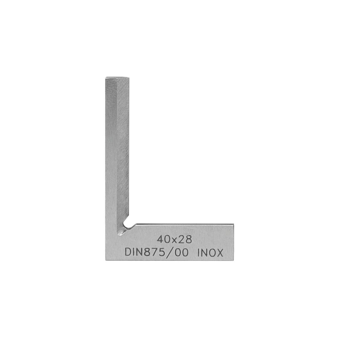 Levně Úhelník nožový (vlasový) KINEX - přesný kalený 25x20 mm, DIN 875 4001-03-025