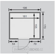 Finská sauna KARIBU SODIN (75698) náhled