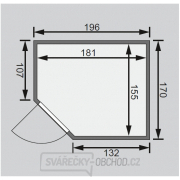 Finská sauna KARIBU SIIRIN (71376) Finská sauna KARIBU SIIRIN (71376) náhled