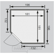 Finská sauna KARIBU JARIN (71360) náhled