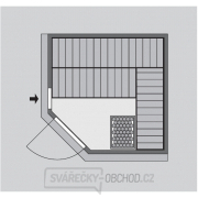 Finská sauna KARIBU JARIN (71360) náhled