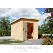 Finská sauna KARIBU TORGE (86196) s předsíní gallery main image