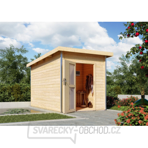 Finská sauna KARIBU TORGE (86196) s předsíní gallery main image