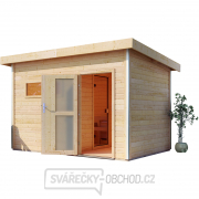 Finská sauna KARIBU SKROLLAN 1 (86287) s předsíní Náhled