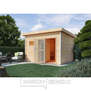 Finská sauna KARIBU SKROLLAN 1 (86287) s předsíní gallery main image