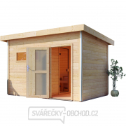 Finská sauna KARIBU SKROLLAN 2 (86291) s předsíní Náhled