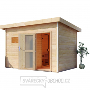Finská sauna KARIBU SKROLLAN 3 (86308) s předsíní Náhled