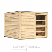 Finská sauna KARIBU CUBEN (80796) s předsíní Náhled