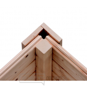 Finská sauna KARIBU CUBEN (80796) s předsíní náhled