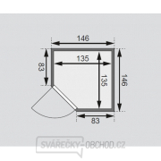 Finská sauna KARIBU FRANKA (59950) náhled