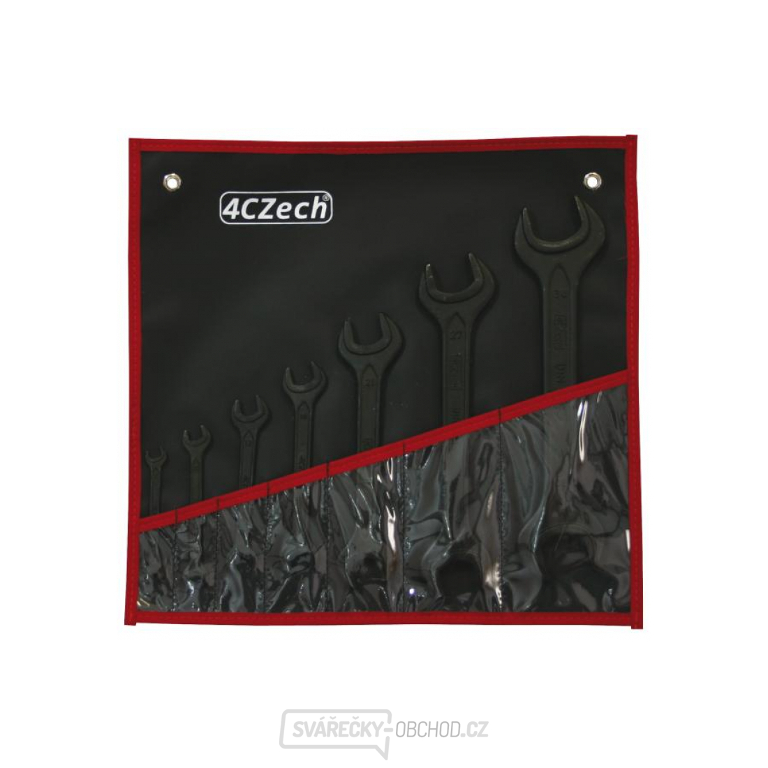 Sada klíčů 7dílná, DIN 895 ve vinylovém pouzdře (5,5x7/8x10/11x12/13x16/18x21/24x27/30x34mm) (4CZ-895-507)
