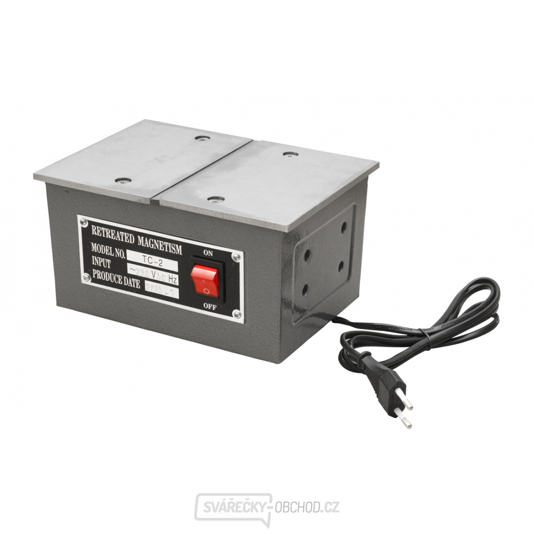 Stolní odmagnetovač 190x120x90mm/80W