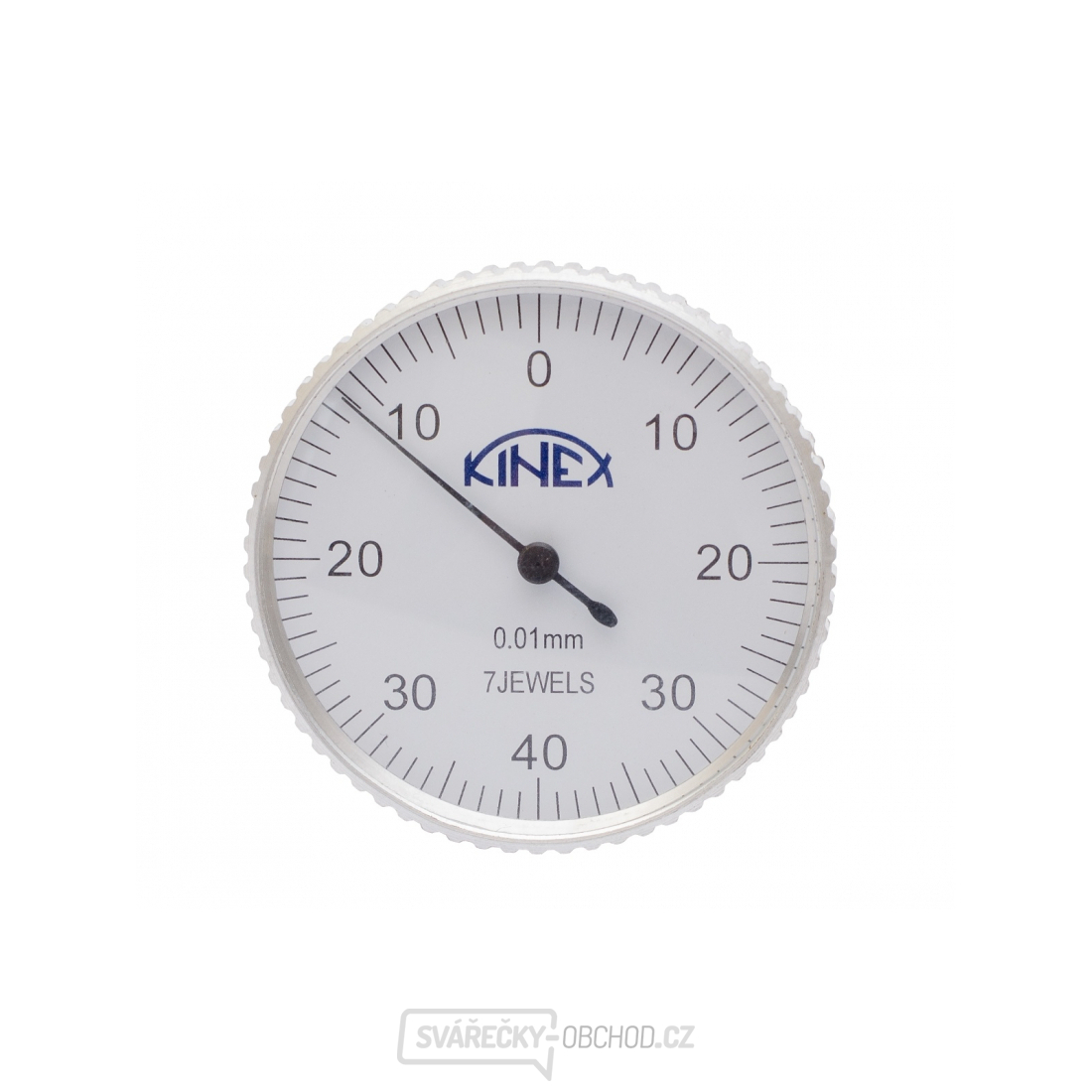 Úchylkoměr páčkový KINEX - vertikální (±0,8)/40mm