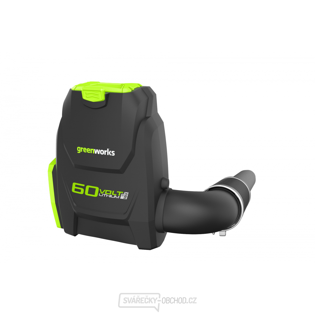 Greenworks GD60BPB aku 60 V zádový foukač s indukčním motorem