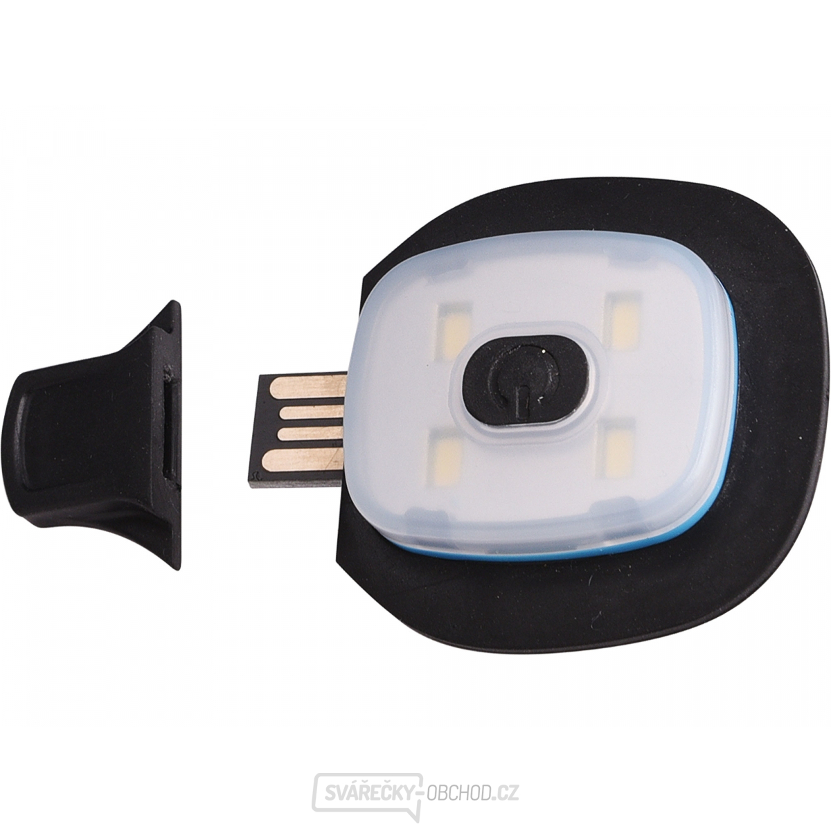 Světlo do čepice, náhradní, nabíjecí, USB