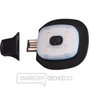 Světlo do čepice, náhradní, nabíjecí, USB