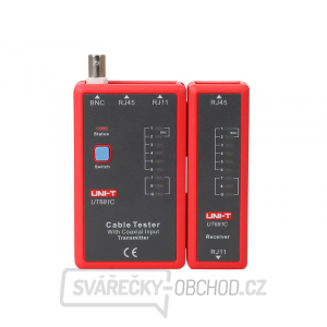 Tester kabelu UNI-T UT681C  (RJ45, RJ11, BNC) gallery main image