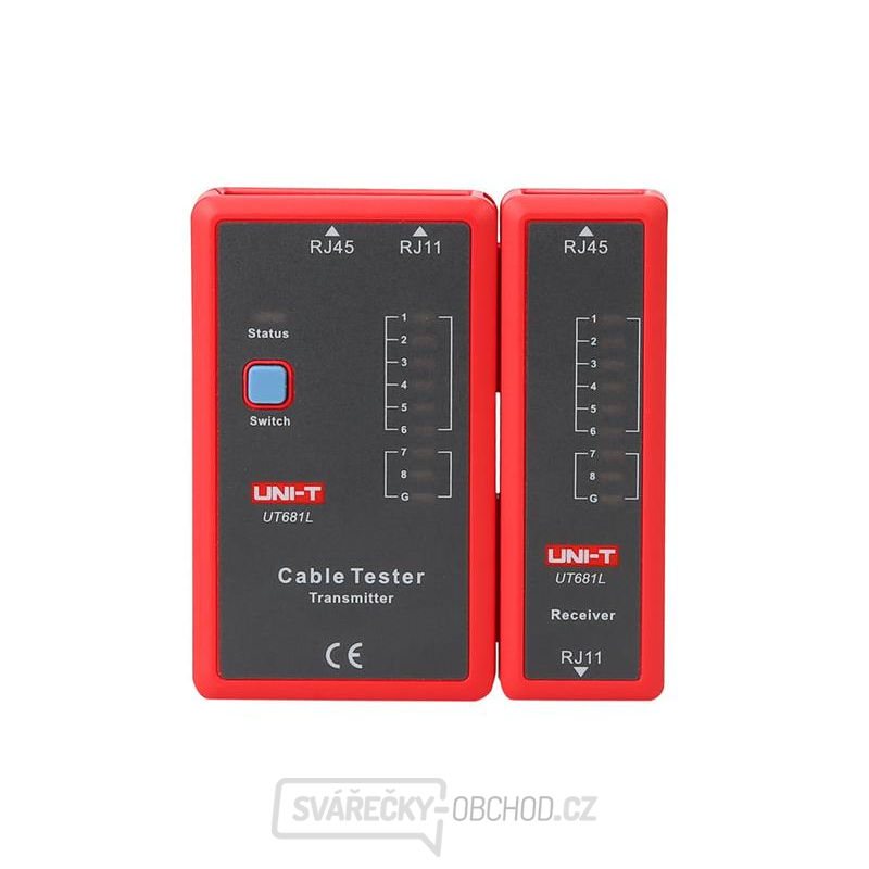 Tester kabelu UNI-T UT681L  (RJ45, RJ11)