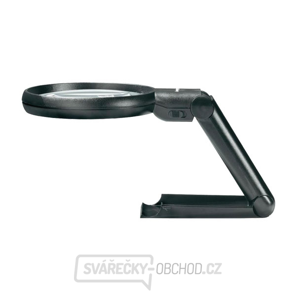 Lupa s osvětlením a stojánkem TOOLCRAFT 821010
