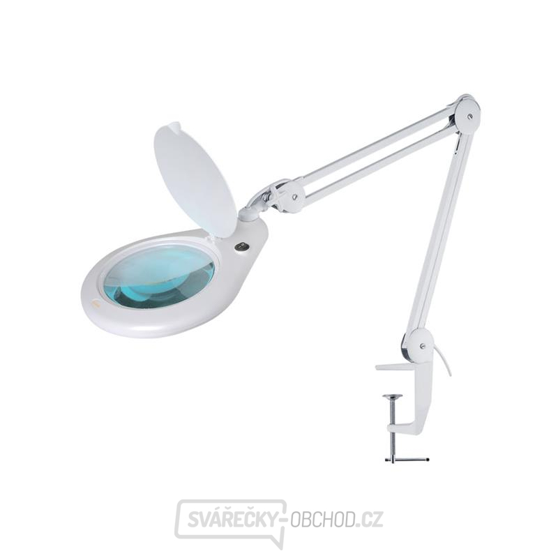 Lupa stolní kulatá ( svorka ) 5diop. LED(108x) 8062D3