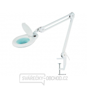 Lupa stolní kulatá (svorka)  8diop. LED( 90x) 8066D2 gallery main image