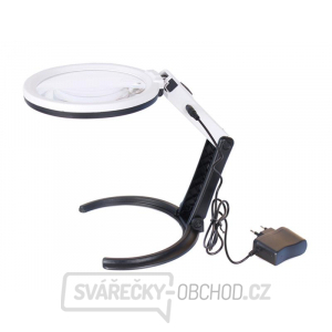 Lupa stolní LEVENHUK ZENO DESK D13 + LED osvětlení