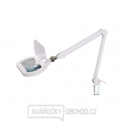 Lupa stolní obdélník ( svorka ) 3diop. SMD LED( 72x) bílá 8071 Lupa stolní obdélník ( svorka ) 3diop. SMD LED( 72x) bílá 8071 gallery main image