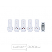 Dálkově ovládaná bezdrátová zásuvka Geti sada 5+1 (3680W/16A) Dálkově ovládaná bezdrátová zásuvka Geti sada 5+1 (3680W/16A) gallery main image