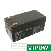Baterie olověná 12V 3.3Ah VIPOW Baterie olověná 12V 3.3Ah VIPOW gallery main image