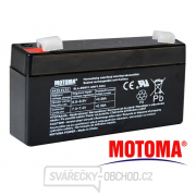 Baterie olověná  6V 1.3Ah MOTOMA Baterie olověná  6V 1.3Ah MOTOMA gallery main image