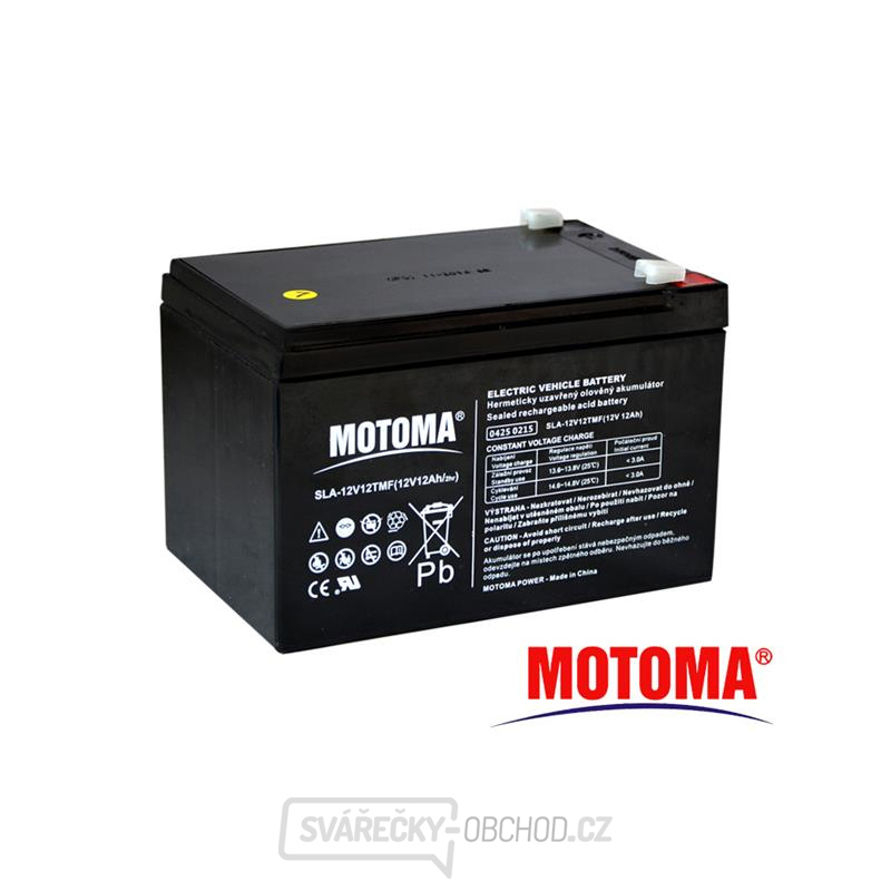 Baterie olověná 12V 12Ah MOTOMA pro elektromotory