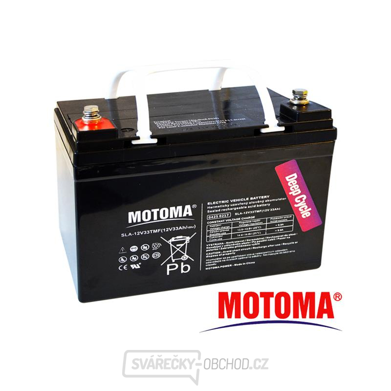 Baterie olověná 12V 33Ah MOTOMA pro elektromotory