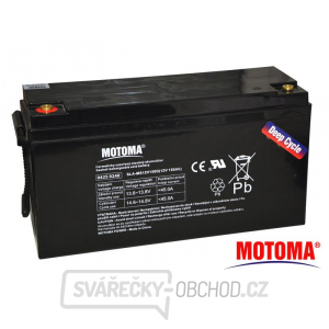 Baterie olověná 12V 150Ah MOTOMA pro soláry