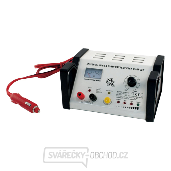 Nabíječka baterií MW7168 autom. 1-10x NiCd/NiMh
