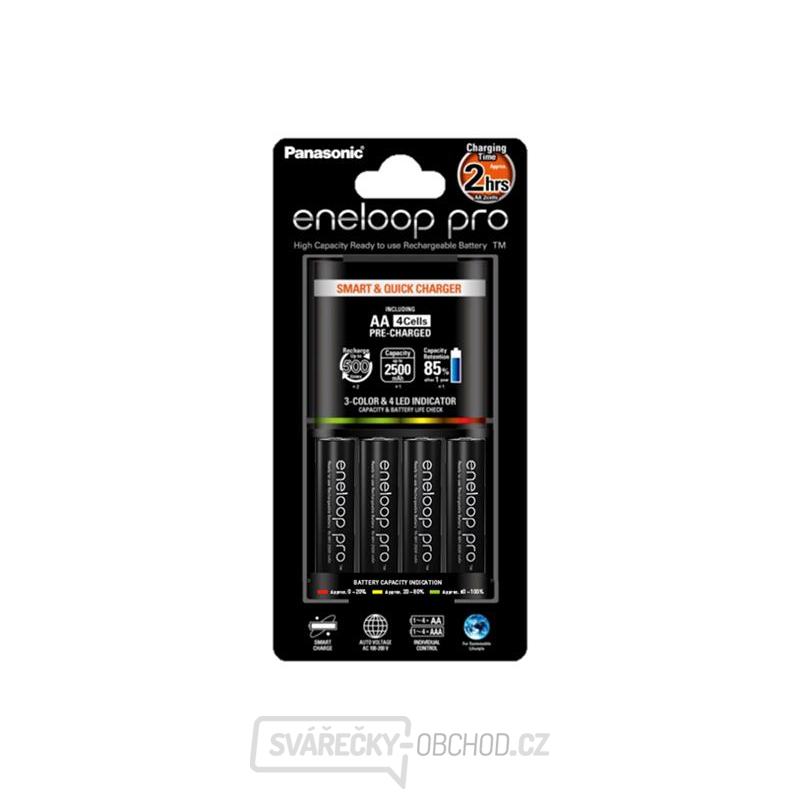 Nabíječka KJ55HCD40E 4xAA ENELOOPPRO PANASONIC