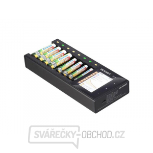 Nabíječka akumulátorů VOLTCRAFT IPC-8 NiMH, NiCd, NiZn, Li-Ion, LiHV , LiFePO , AA, AAA, 14500, 1044