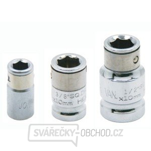 Adaptér pro 6hranný bit, 3/8" x bit 1/4" 