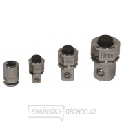 Adaptéry pro ráčnové klíče, rozměry 1/4