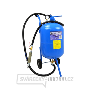 Mobilní tryskací jednotka, pískovačka 38 litrů GEKO, s příslušenstvím Mobilní tryskací jednotka, pískovačka 38 litrů GEKO, s příslušenstvím gallery main image