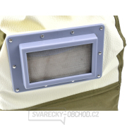 Ochranná maska s přilbou na pískování náhled