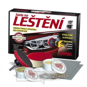 Sada na leštění povrchu světlometů  Sada na leštění povrchu světlometů  gallery main image