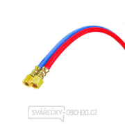 Kompletní autogenní hadice KYSLÍK vnitřní pr.6,3mm + ACETYLEN vnitřní pr.8mm, 25M Kompletní autogenní hadice KYSLÍK vnitřní pr.6,3mm + ACETYLEN vnitřní pr.8mm, 25M gallery main image