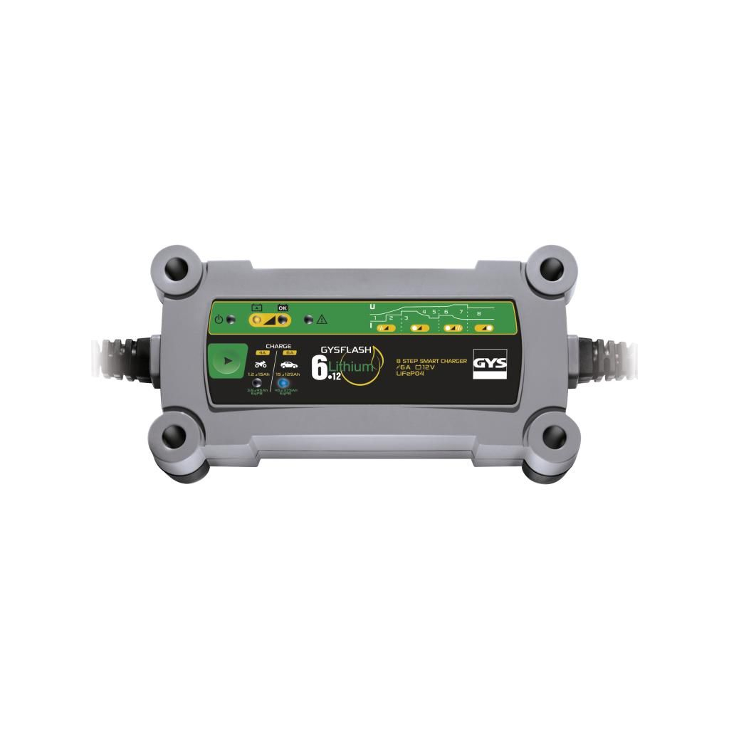 Nabíječka autobaterií GYS GYSFLASH 6.12 Lithium 029729