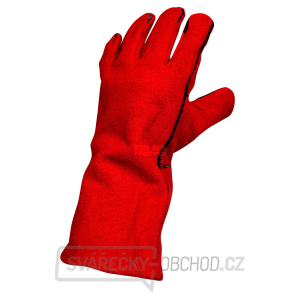 Pracovní rukavice Sandpiper red, hovězí štípenka, vel. 12