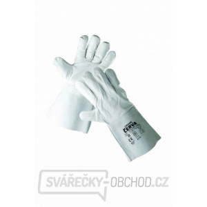 Pracovní rukavice CRANE, lícová hovězina gallery main image