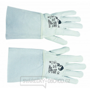 Celokožená svářečská rukavice UNDULATA z lícové kozinky šitá kevlarovou nití, vel. 10 gallery main image